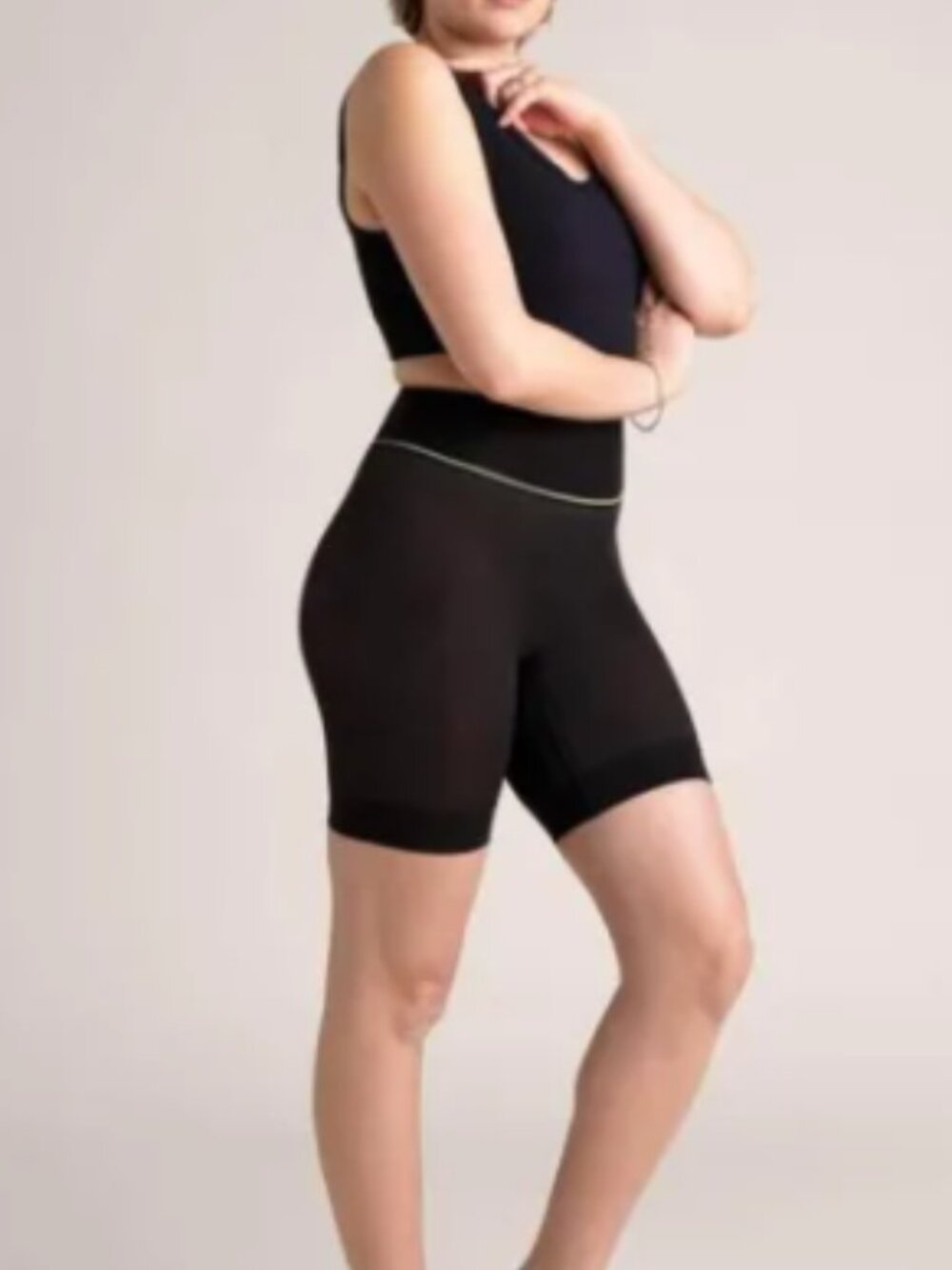 NIB Sheertex No Sweat Shortie 6" inseam, XL, Black